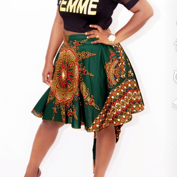 a line ankara skirt